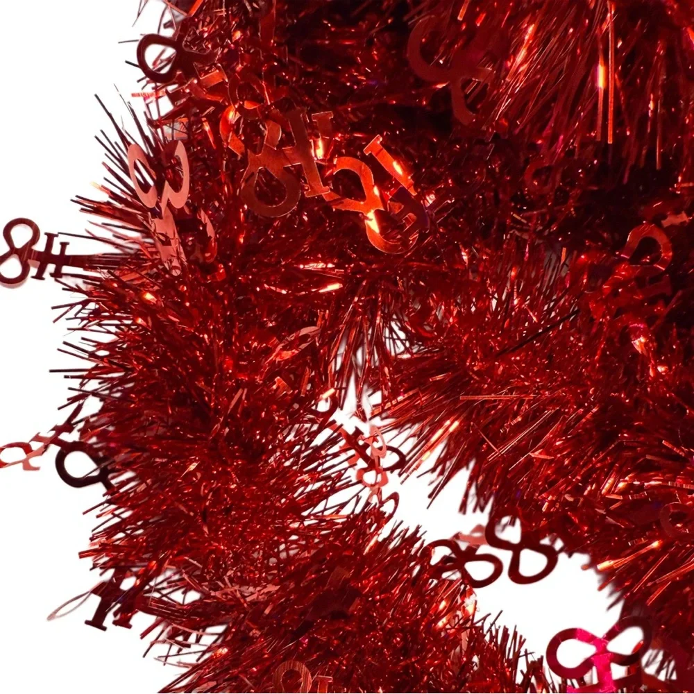 Killstar Red Brimstone Tinsel 76in